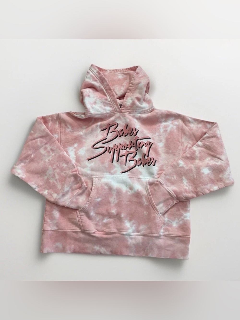 Brunette The Label x Juicy Couture Babes Supporting Babes Hoodie Pink Size Small